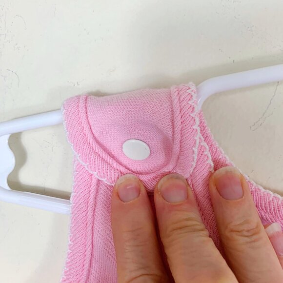 Vintage Health-Tex Baby Girls Pink Bunny with Balloons Romper Size 24 Months - Picture 6 of 10